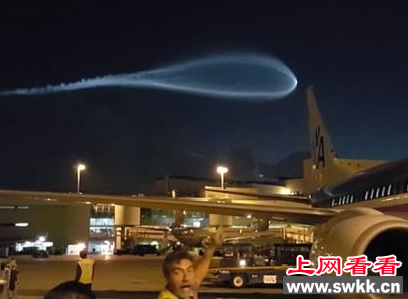 美国上空不明飞行物