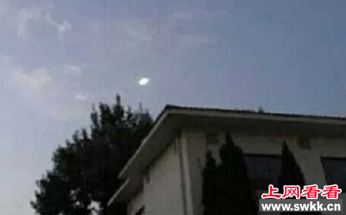 青岛惊现不明飞行物