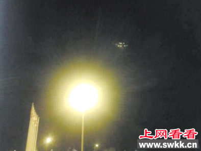 大连上空不明飞行物