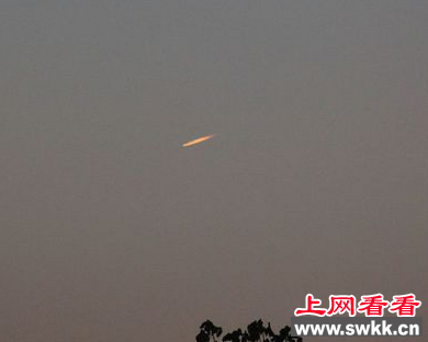 武汉上空不明飞行物