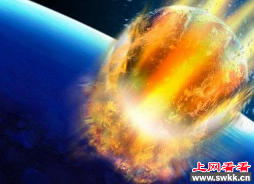 不明飞行物撞击地球
