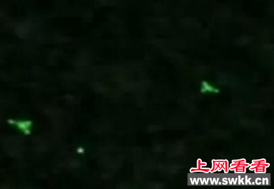 德国夜空惊现3个UFO掠过