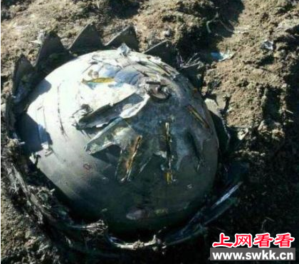 不明飞行物坠入黑龙江