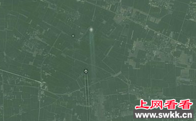 中国战机追击ufo