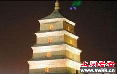 西安大雁塔不明飞行物