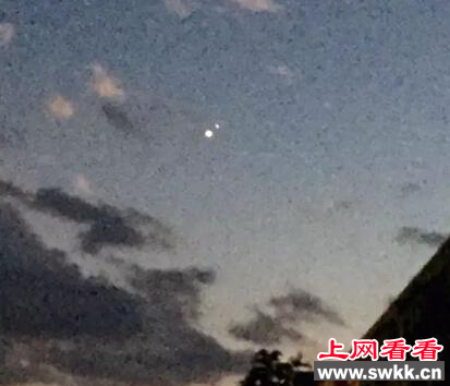 山东天空出现不明飞行物
