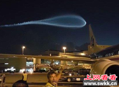 美国机场上空不明飞行物