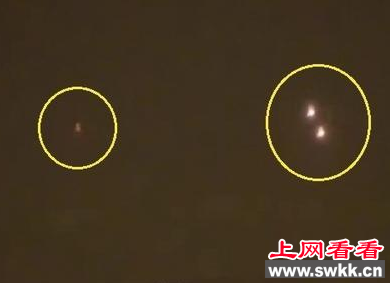 湖北惊现ufo