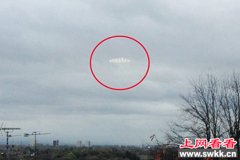 英国上空惊现ufo
