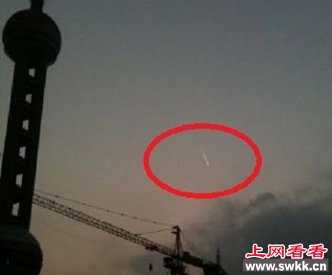 上海高空惊现ufo