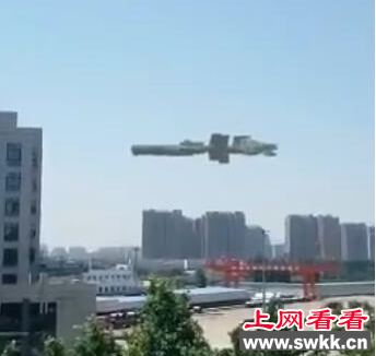 郑州火车站惊现ufo