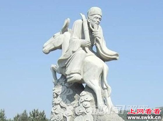 张果老倒骑仙驴