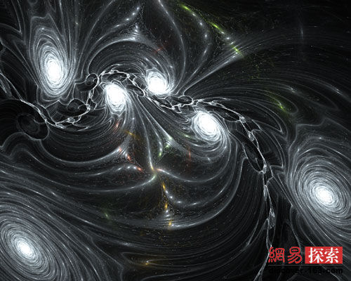 在最初的时候这个星系中是不存在神秘的磁场,是类星体的剧烈运动产生了小却强度很大的宇宙磁场
